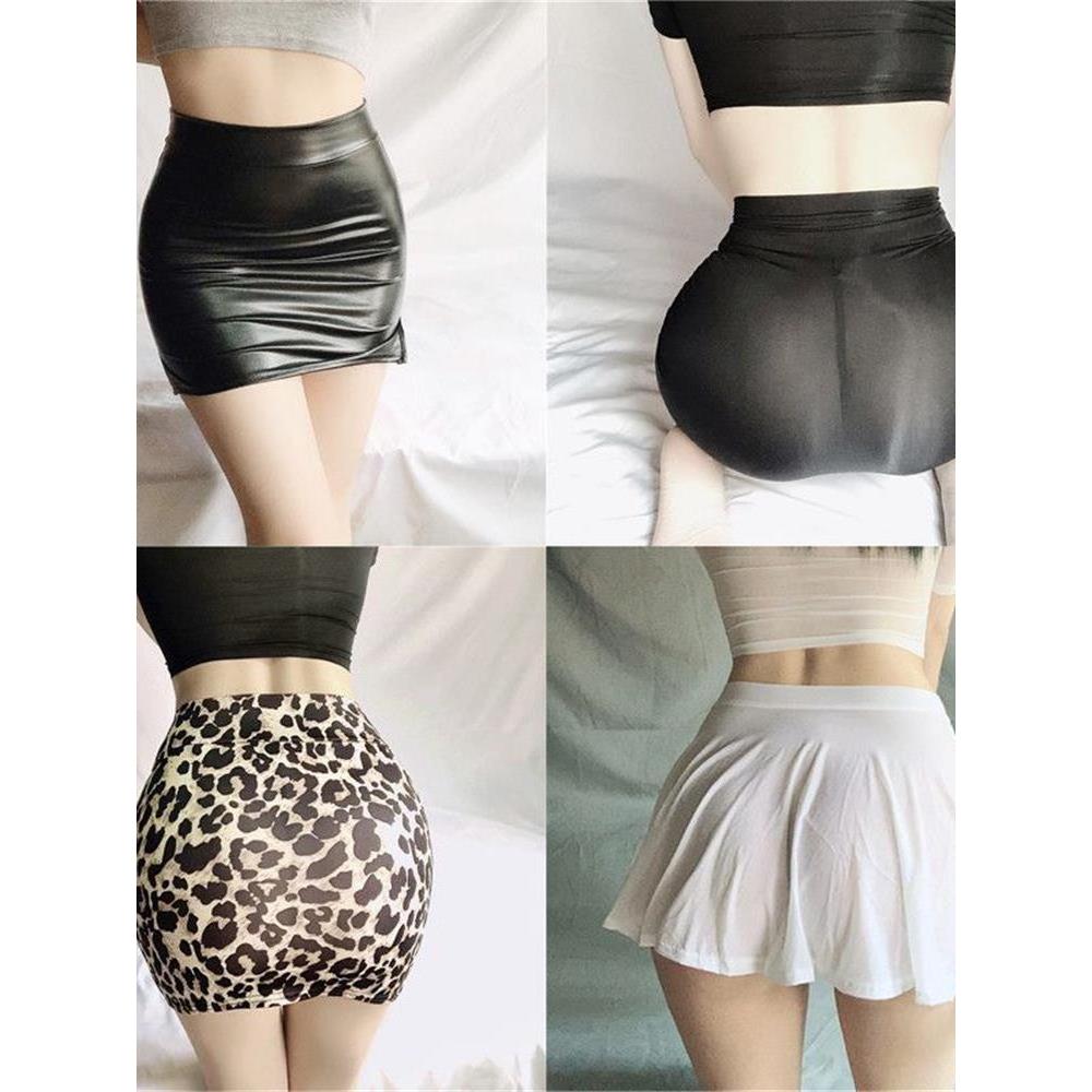 Loja de cores noturnas ultrafina ultrafina com estampa de leopardo mini Super exposta estilo gótico envoltório de quadri