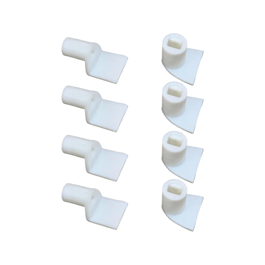 Kit 4 Cantos Reparo Aleta Vane Hi Wall Ar Condicionado Split