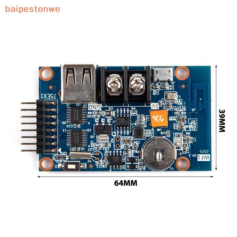 [baipestonwe] Controlador De Módulo Colorido WF1 Placa P3 P4 P5 P10 Painel Digital De Matriz Led