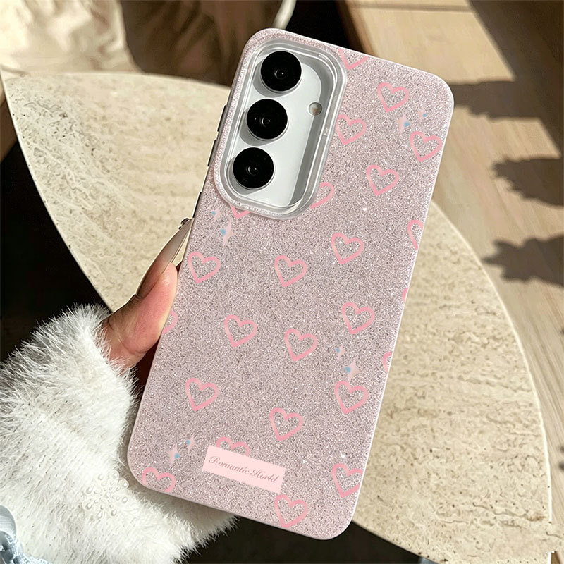 Capa Glitter Para Samsung A17 A07 A06 A15 A16 A14 A13 A12 A32 A56 A36 A55 A54 A23 S26 S25 A56 Estrela Toda Impressão Mac