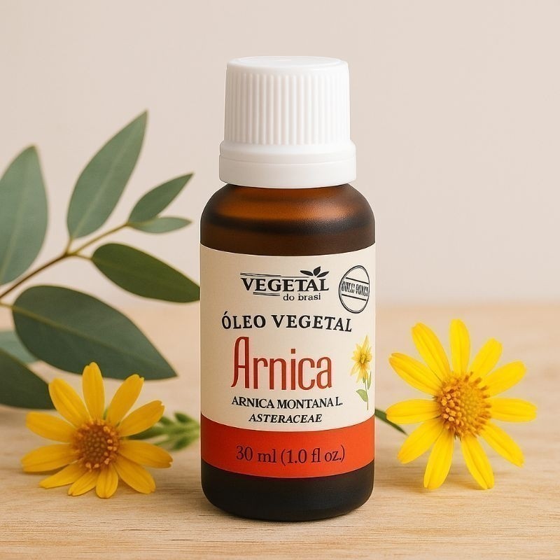 Óleo Vegetal de Arnica 30ml | Vegetal do Brasil – Massagem, Relaxamento e Cuidados Naturais