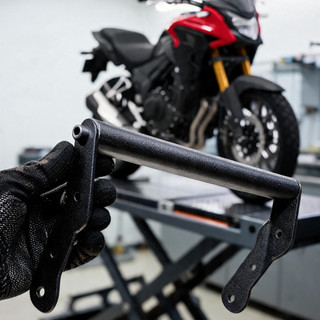 Barra Honda CB500X 2016 A 2026 Suporte Para Celular GPS E CarPlay Instalação Sem Furos Com Fixação Segura