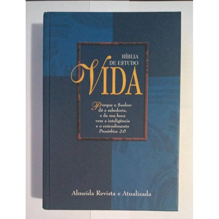 Livro Bíblia De Estudo Vida de Vida 8017727