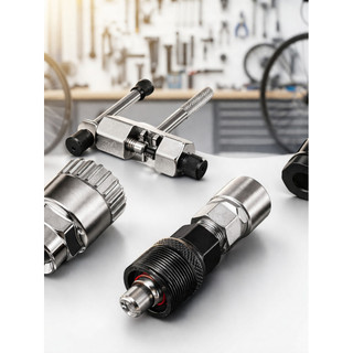 Kit De Chave Para Bike Extrator De Corrente Pedivela Movimento Central Para Consertos Reparos