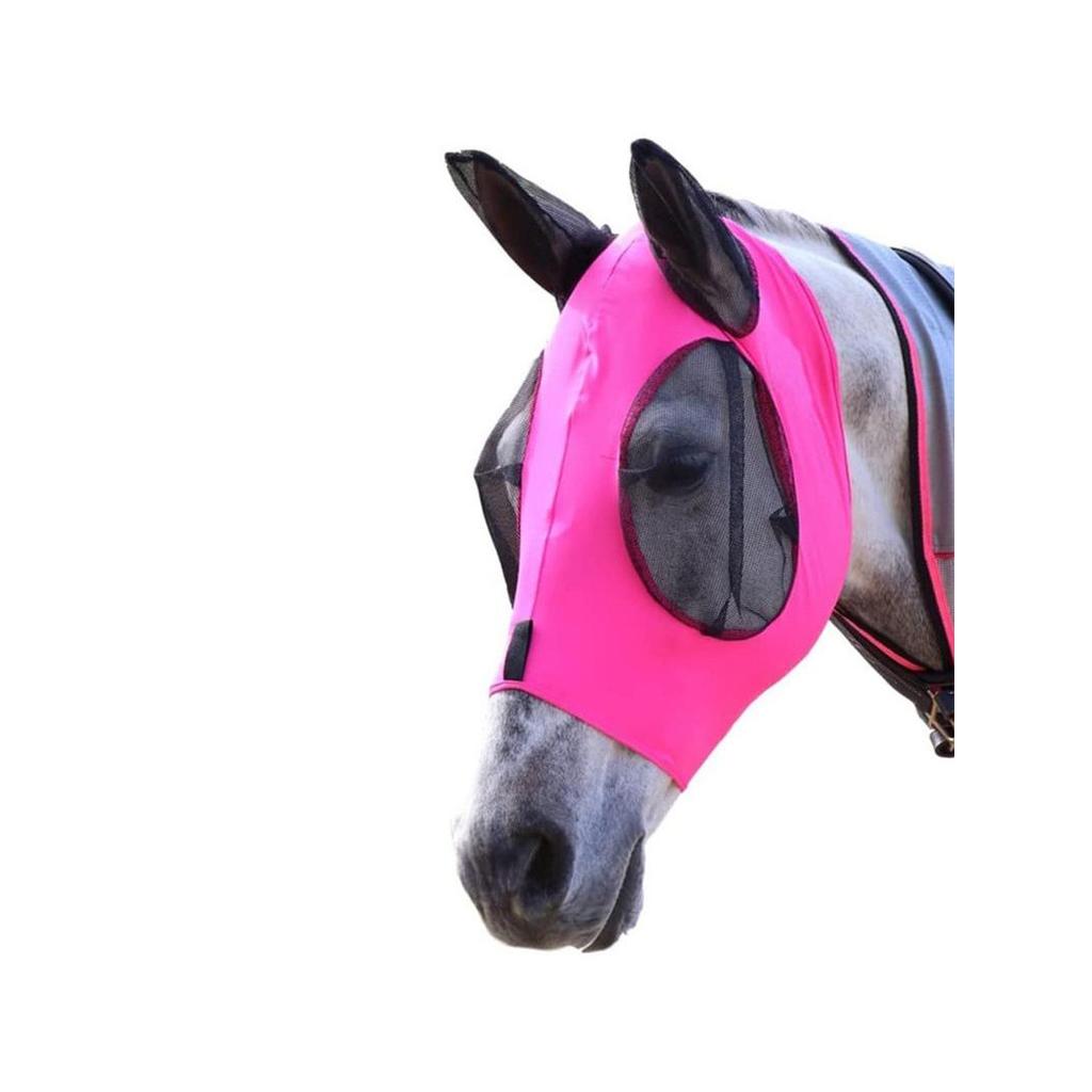 Máscara repelente de insetos para cavalos, máscara de cavalo, suprimentos para cavalos, máscara de equitação, repelente