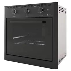 Forno Elétrico de Embutir Terim E60 Black 60L com Grill e Timer 220V