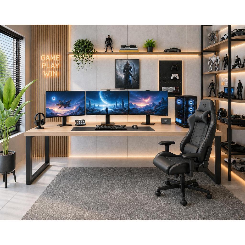 Mesa de Escritório Presidente Yon 190cm