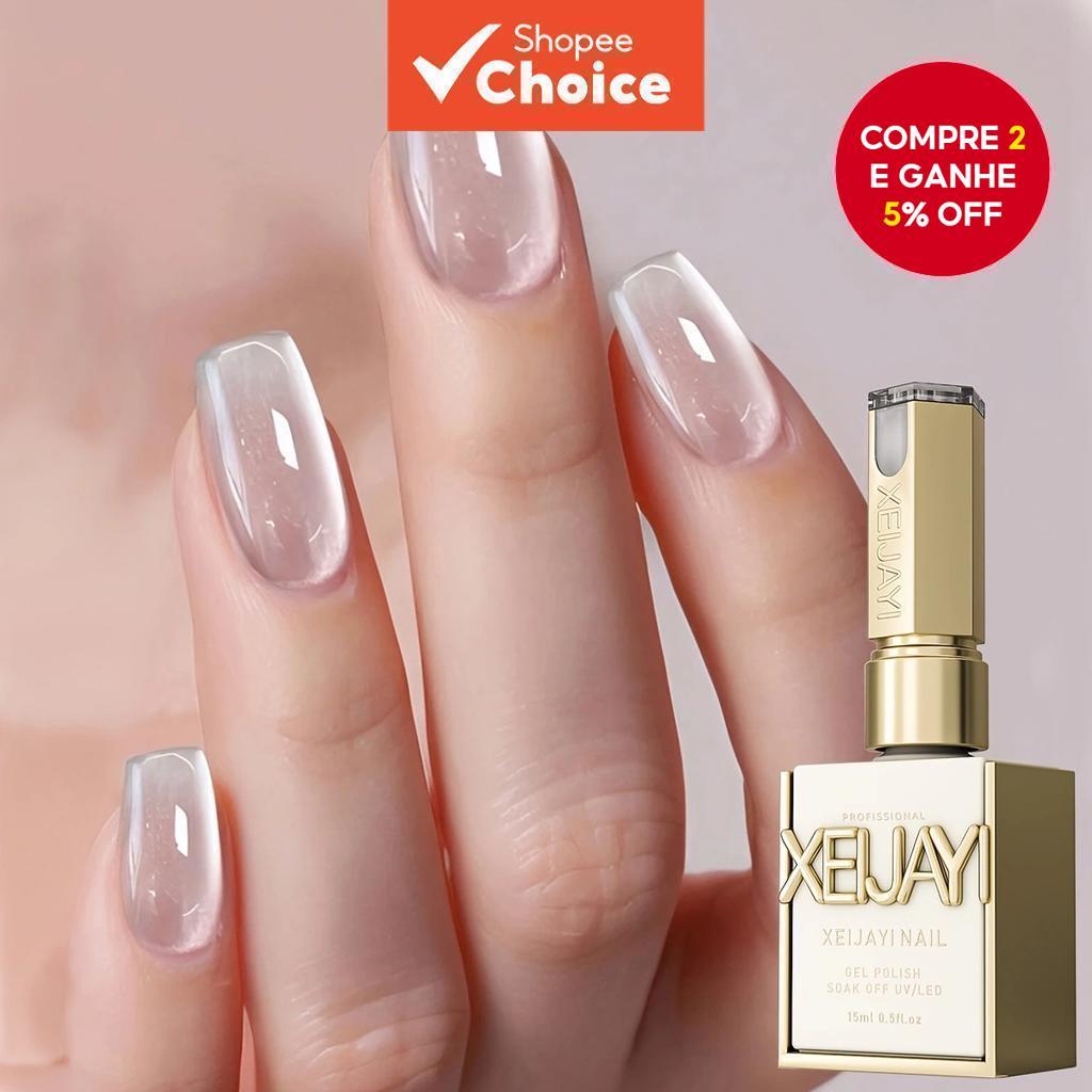 Esmalte em Gel Semi-Permanente para Unhas de Olho de Gato 15ML - Nail Art, Para Salão de Beleza, Uso DIY, Secagem UV LED