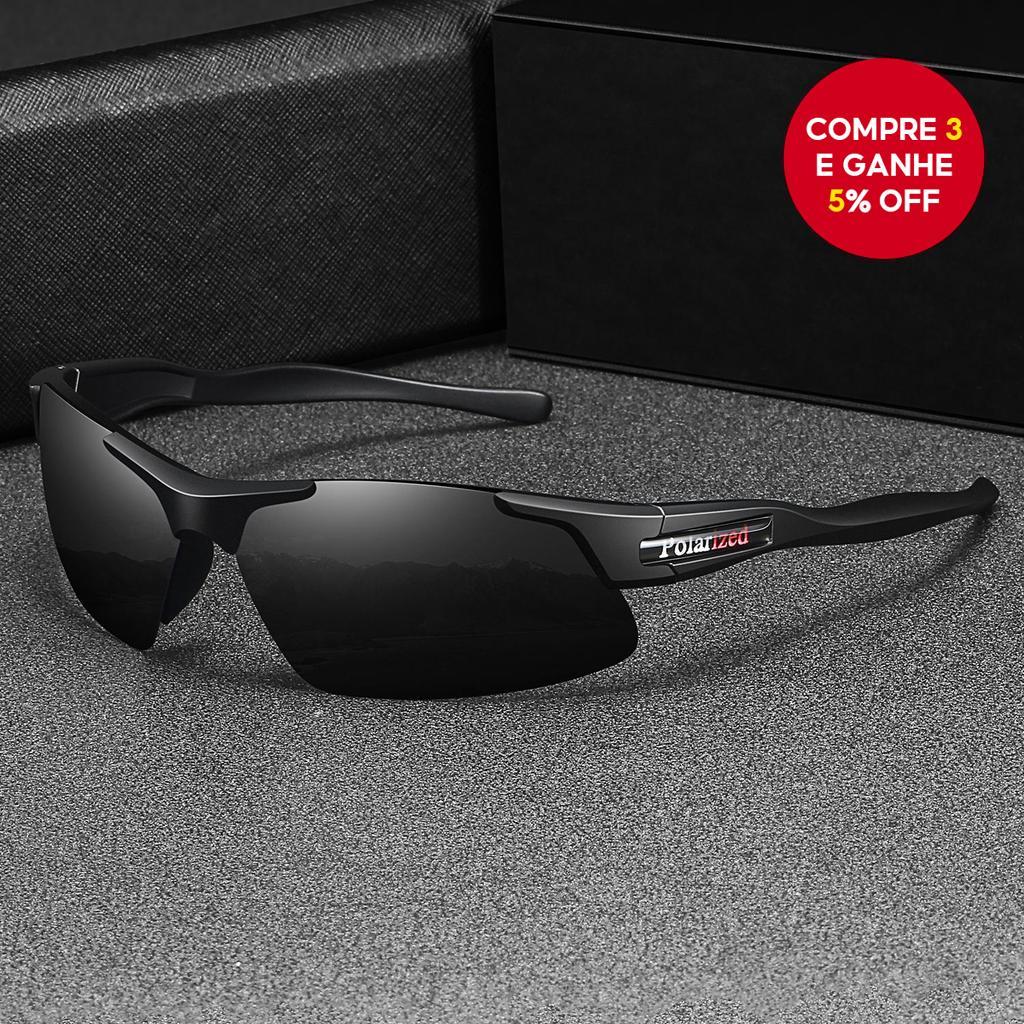 Óculos de sol retro polarizados Featherlight UV400, proteção para dirigir, pescar e andar de bike, unisex.