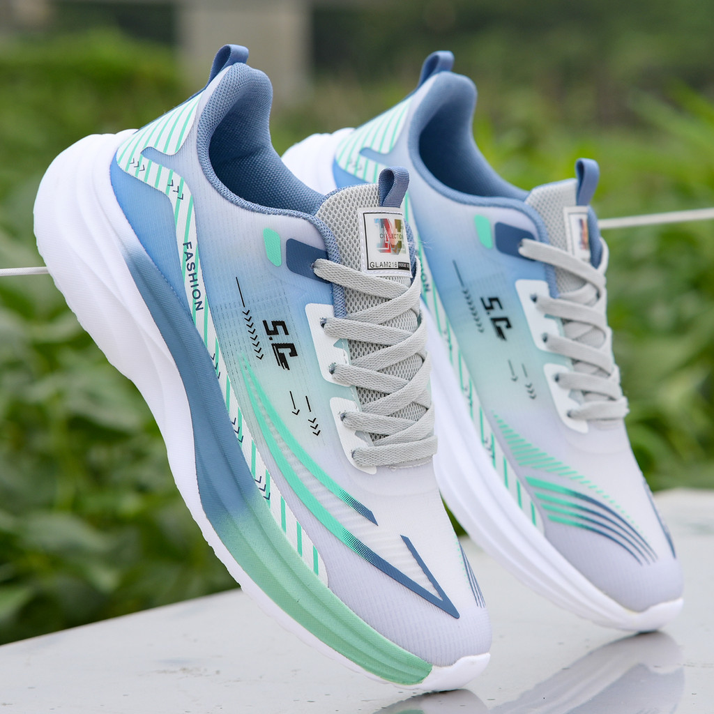 Sapatos masculinos de verão sapatos respiráveis sapatos de malha masculina de sola macia confortável antiderrapante têni
