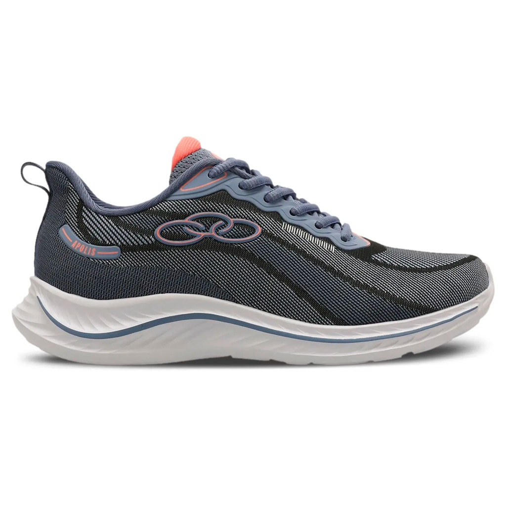 Tênis Olympikus Apolis Feminino - Azul-Rosa