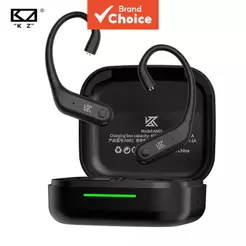 Fones de ouvido KZ AN01 TWS Upgrade com gancho auricular, cabo tipo C, fones de ouvido com cancelamento de ruído ativo,