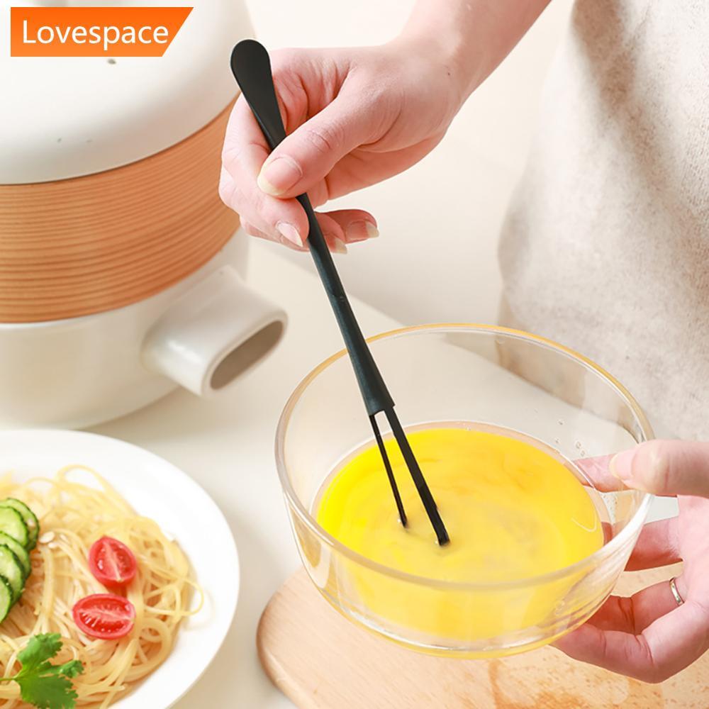 LS-STORE Multi-Função Mini Batedor De Ovos Economizador De Espaço Casa Cozinha Tempero Vara De Agitação Utensílio De Dom