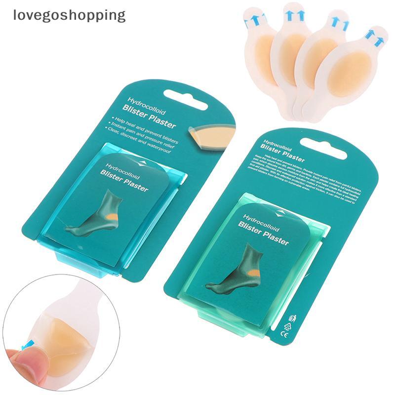 [lovego] 4 Unidades De Bandagens Blister À Prova D'água Emplastro Hidrocolóide Adesivo Antidesgaste Gel De Calcanhar Sti