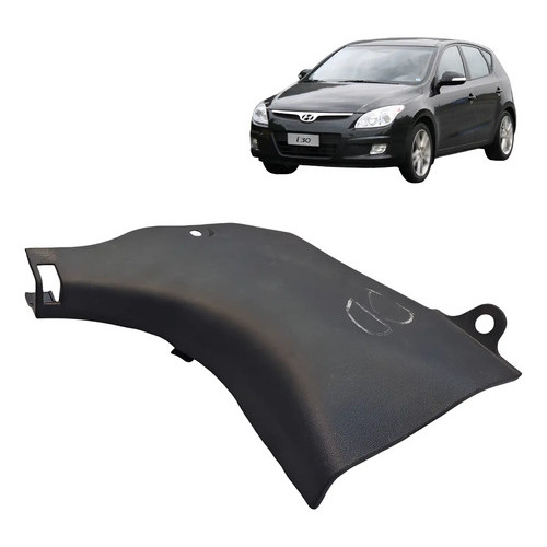 Acabamento Soleira Diant Direita Hyundai I30 2010 2011 Preto