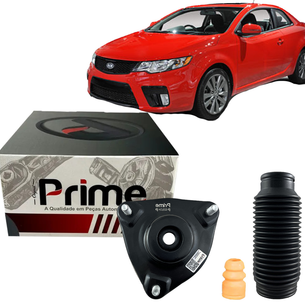 Kit Suspensão Coxim do Amortecedor Batente e Coifa Kia Cerato 2009 2010 2011 2012