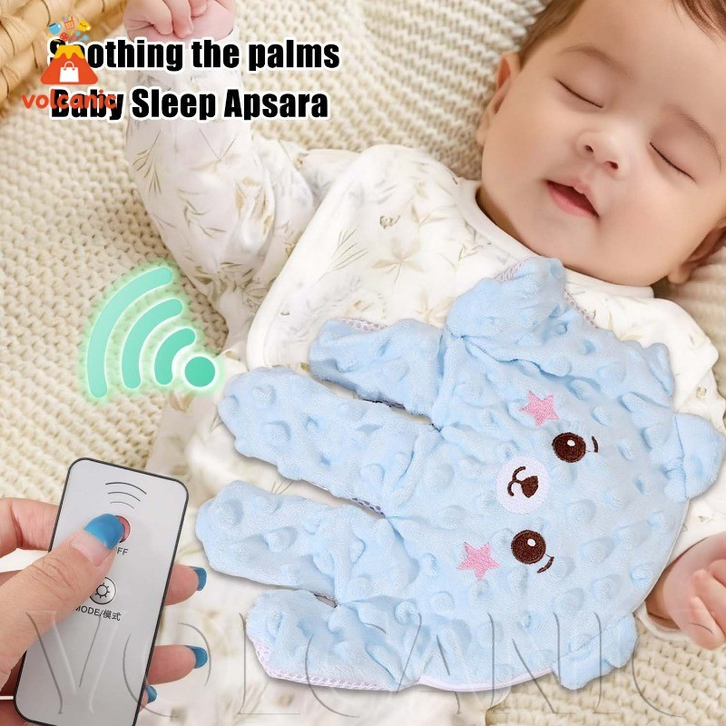 [Entrega Rápida] Mão De Palma Calmante Para Bebê Elétrico De 0 A 3 Anos-Batedor Companheiro De Dormir-Travesseiro De Aux