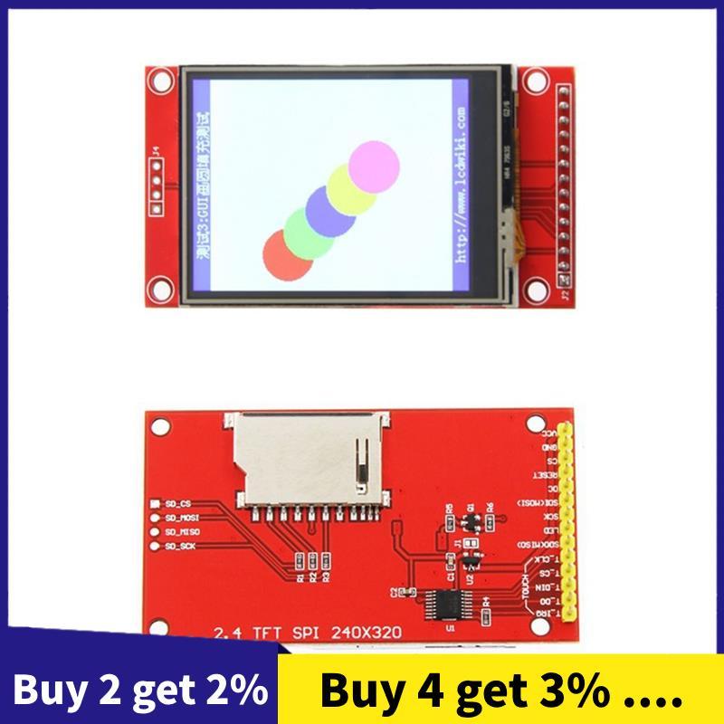 Módulo De Exibição Tela LCD SPI De 2.4 Polegadas 240x 320 Suporte 16BIT RGB 65K Display Colorido Para Toque