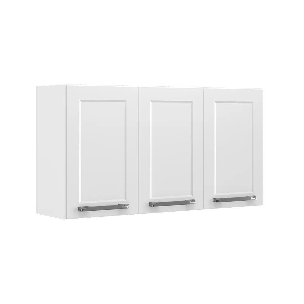 Armário Aéreo de Cozinha Itatiaia Florença 3 Portas Branco
