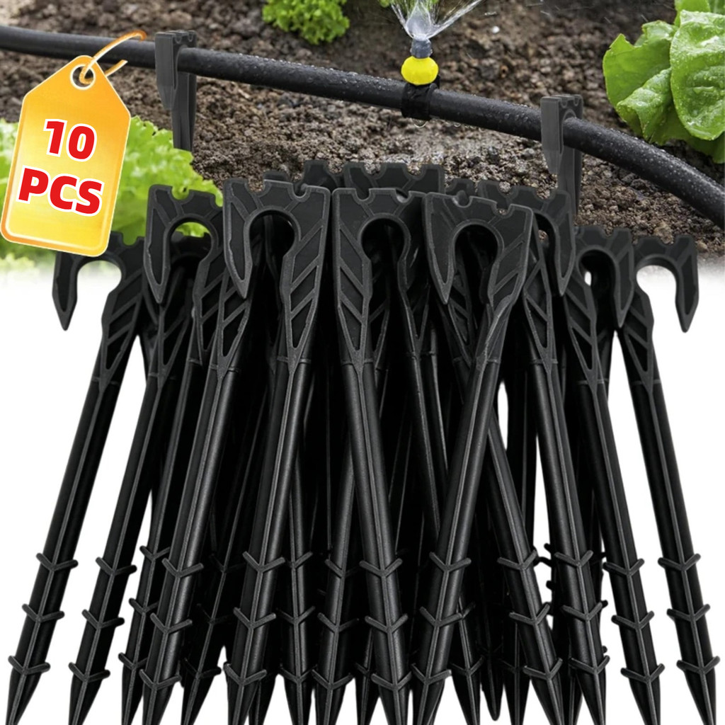 Peg De Aterramento Versátil Para Irrigação De Pomar De Fazenda-Suporte Tubo De Água Por Gotejamento Anti-Tinta-Espiga De