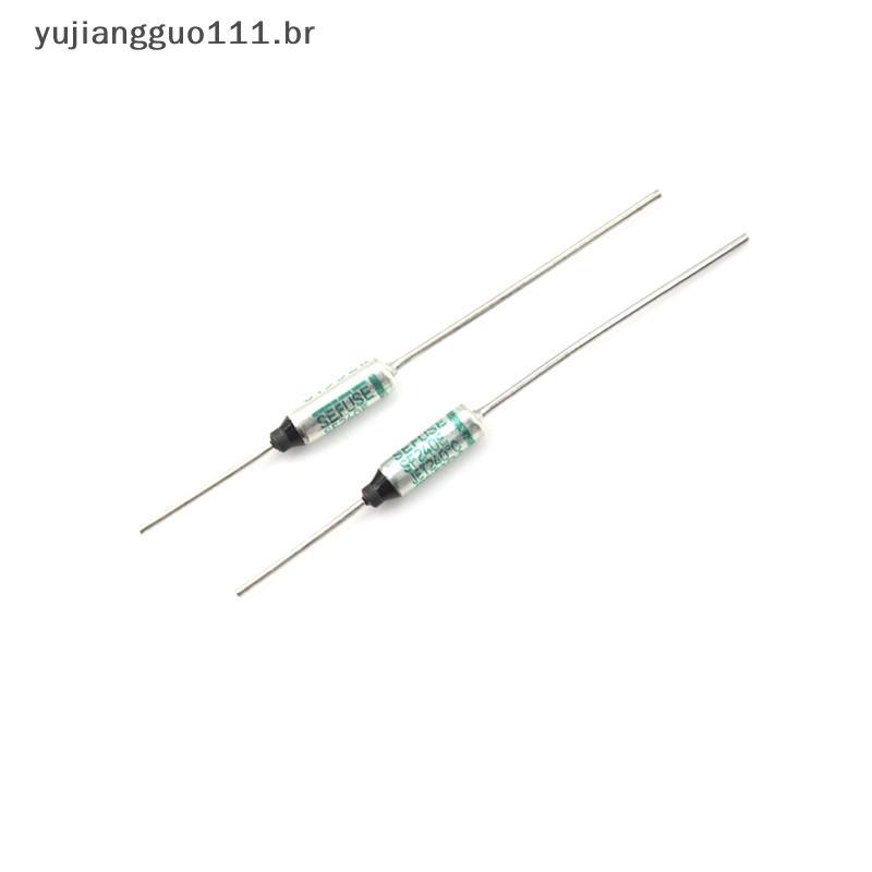 # Novo 10pcs SF240E 240 ° C 10A 250V Cortes SEFUSE Fusível Térmico NEC Celsius .