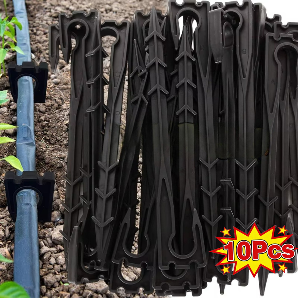 Espiga De Solo Prática Para Irrigação De Berçário Em Vaso-Estaca De Fixação De Tubo Mini PE Estável-Varanda De Vegetais