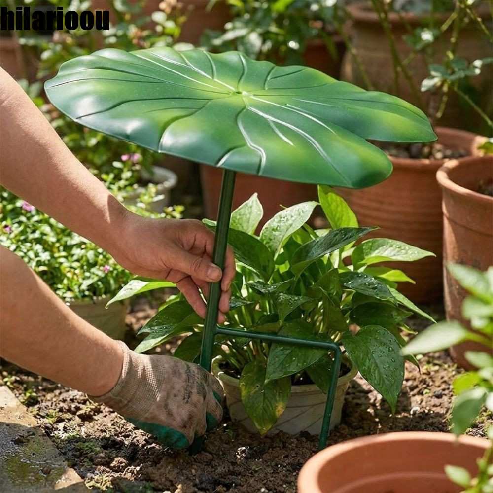 Guarda-Chuvas Para Plantas HILARIOOU , Destacáveis Com Tampa De Sombra De Metal Em Estaca , Capa Protetora Solar Externa