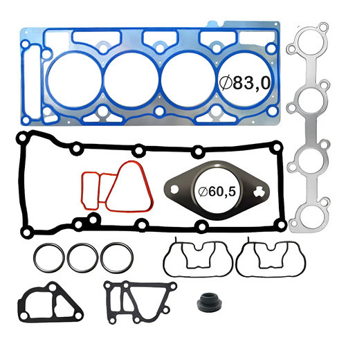 Juntas Superior Motor Ford Ecosport Ka Courier 1.6 8v Zetec Cab Aço Sem Retentor