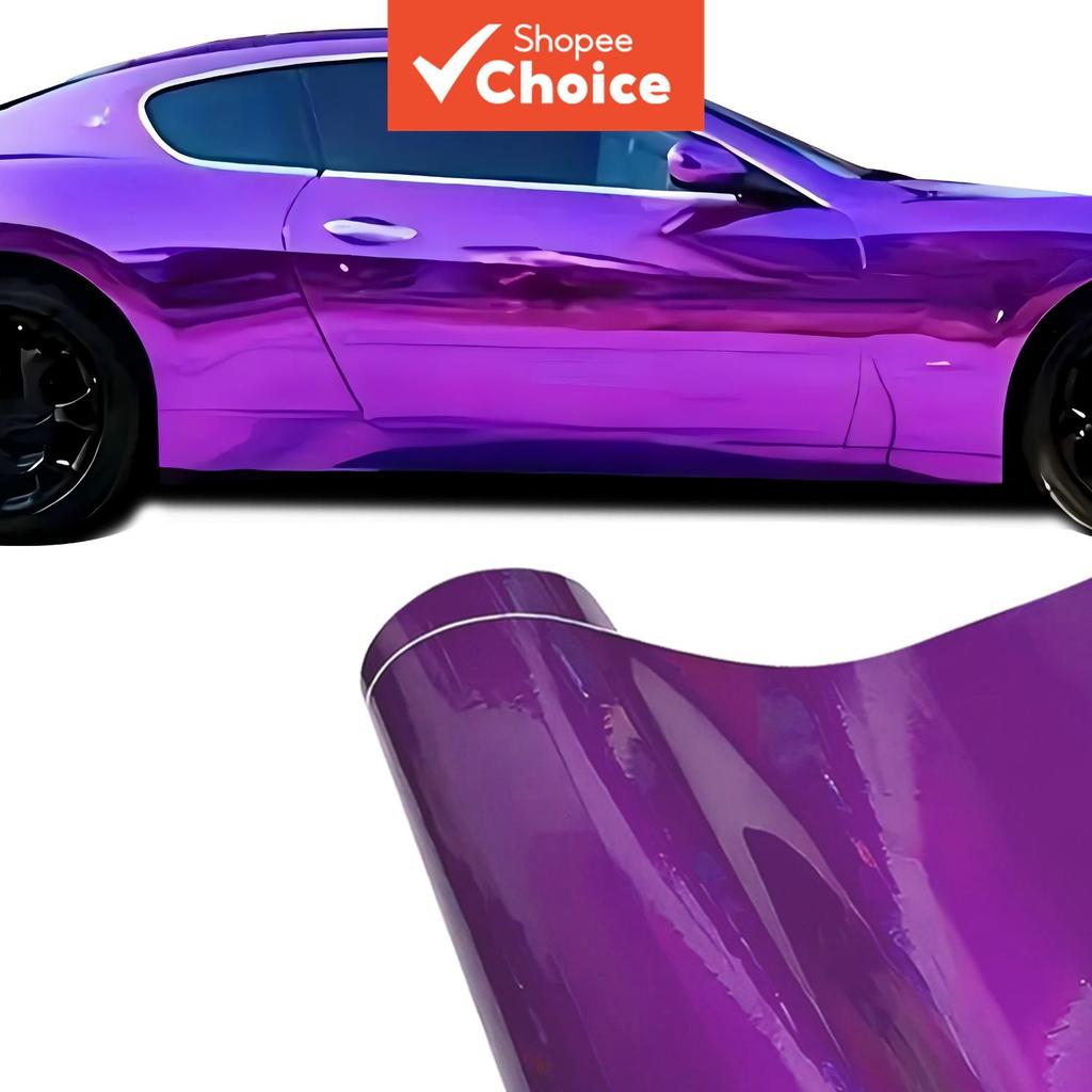 Película de Vinil Super Brilhante Premium para Envelopamento de Carro, Adesivo para Capô de Veículo, Capa de Computador