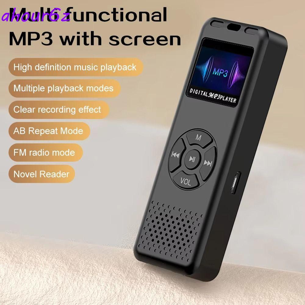 AHOURZ Student MP3 , Alto-Falante Embutido De Alta Capacidade , Reprodutor De Música Com Botões Mini