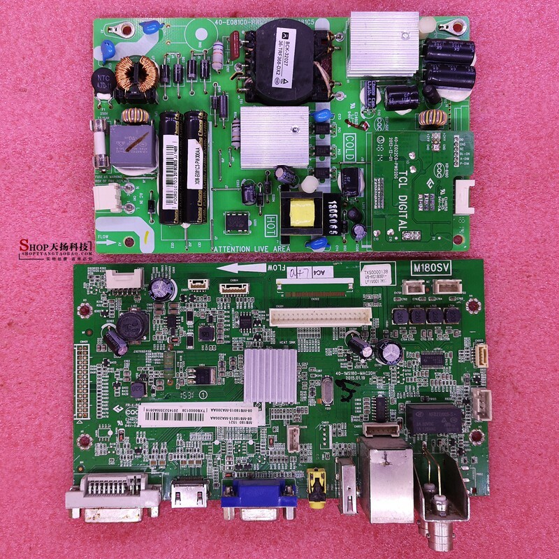 Placa-mãe 40-1ms180-mac2dh 40-e081c0 da Placa de Driver do Monitor TCL Va22-l30