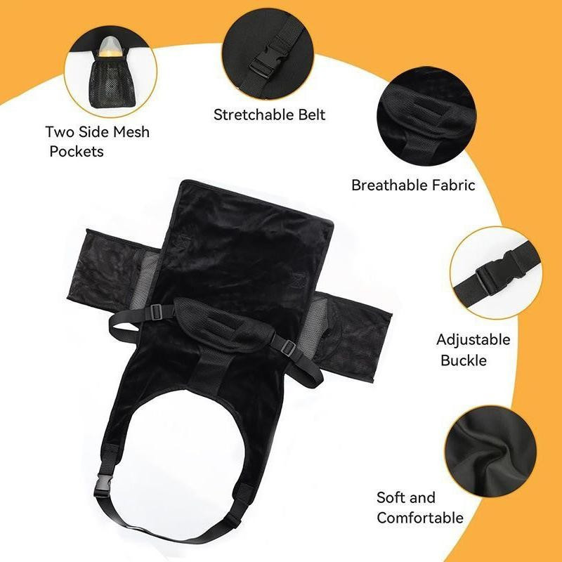Extensor de Assento Dobrável para Avião Infantil, Cama Portátil para Viagem, Acessório Durável para Berço de Carro para