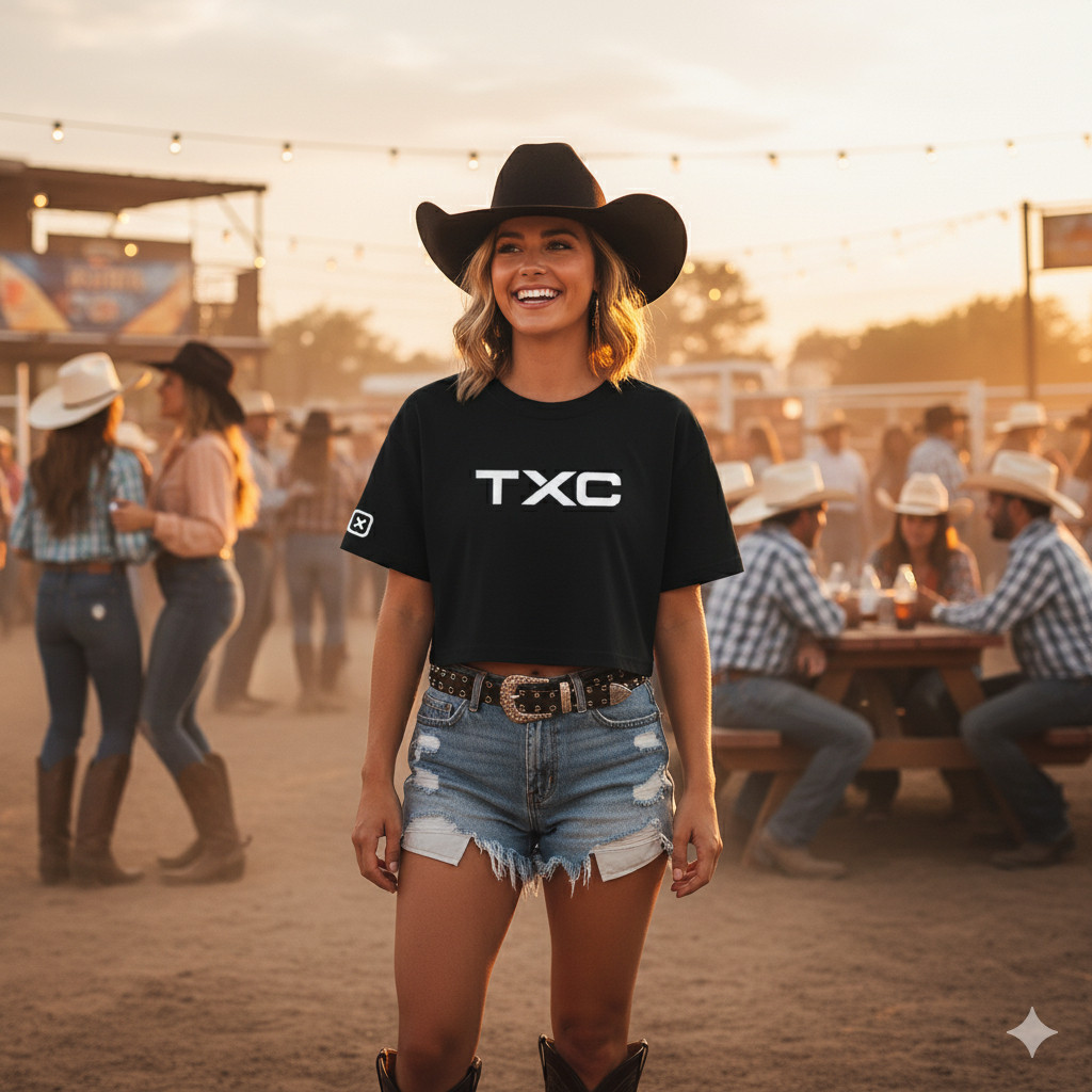 CROPPED FEMININO ESTILO RODEO COUNTRY ROUPA FEMININA TXC