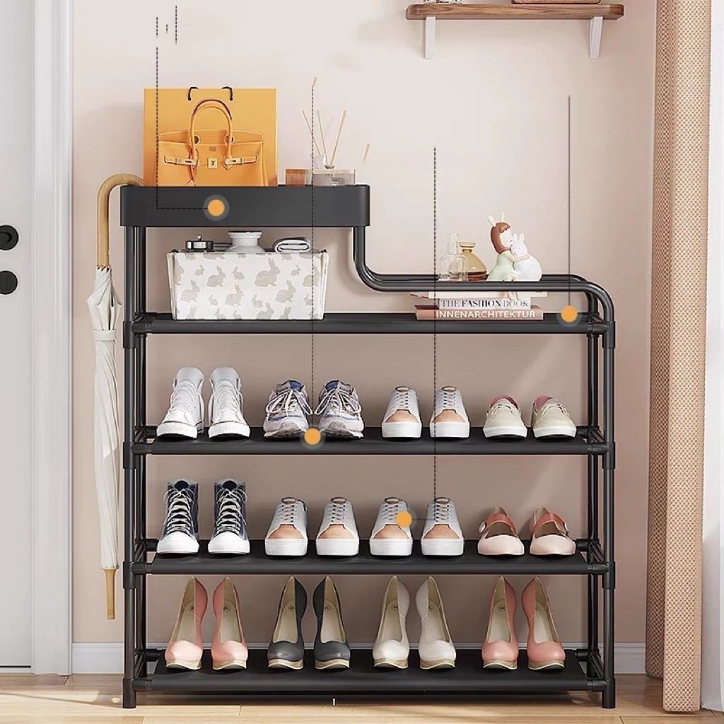 Suporte Organizador Sapatos Tênis Sandálias Botas Estante Sapateira Rack Casa Compacta