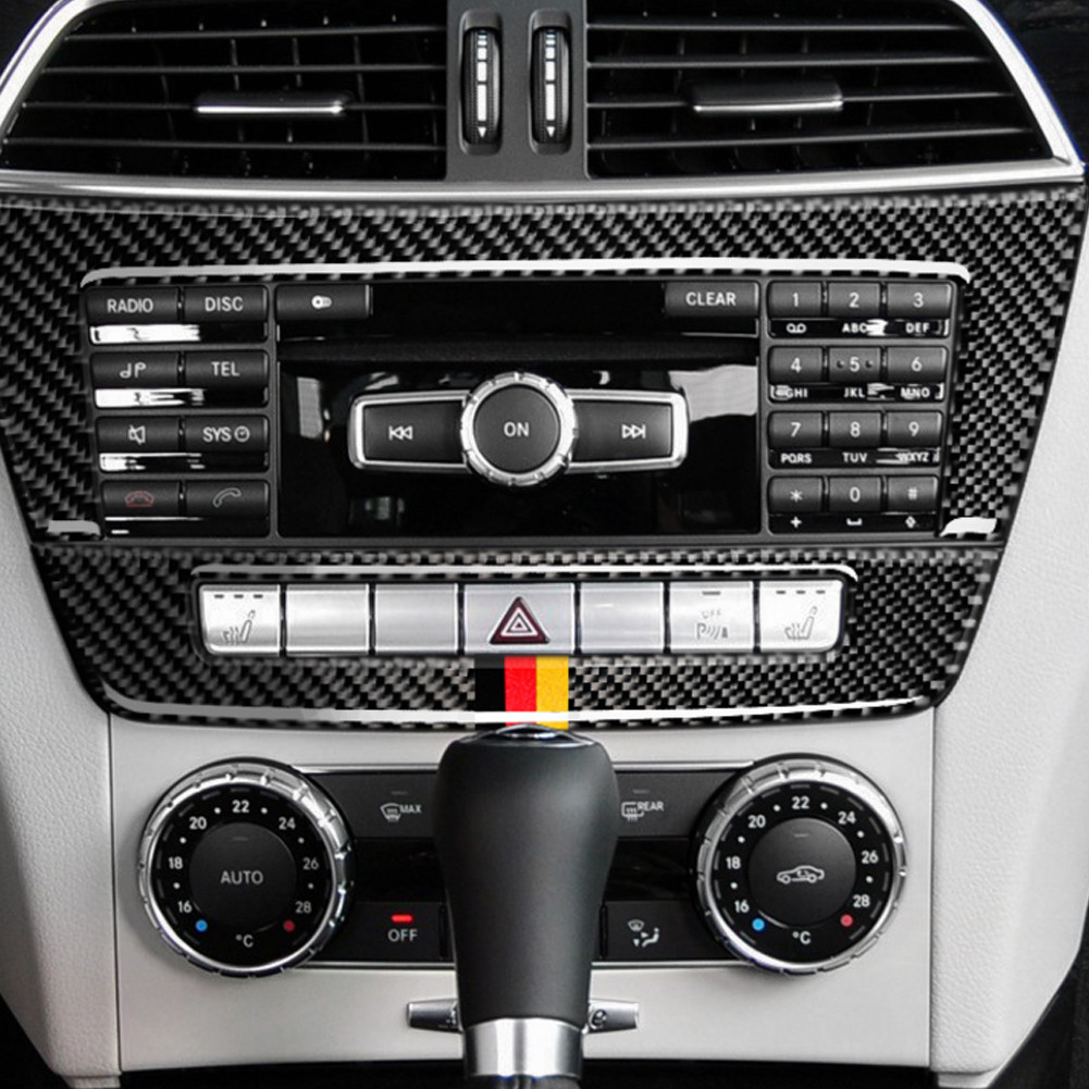 Painel de console com acabamento antiferrugem, efeito estéreo 3D, controle central para carro e automóvel