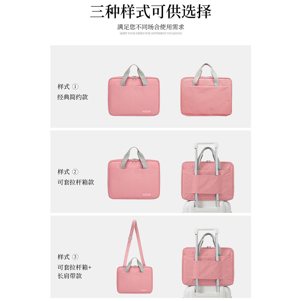 Bolsa para Laptop 15.6 feminina Apple computador capa protetora 44cm forro bolsa Lenovo Notebook 52cm