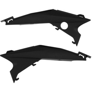 Par Rabeta Lateral Traseira Compatível com Moto CB 300R 2009 à 2015 Preto Fosco Injetado Pro Tork