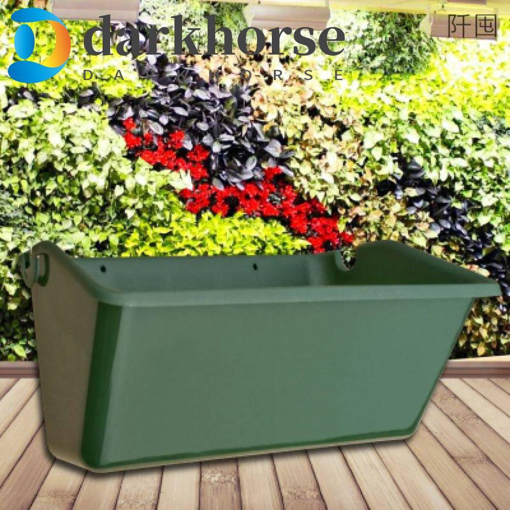Vaso De Flores DARKHORSE , Caixa De Plantio Verde Para Pendurar Na Parede , Ferramenta Bonsai , Recipiente De Sementes D