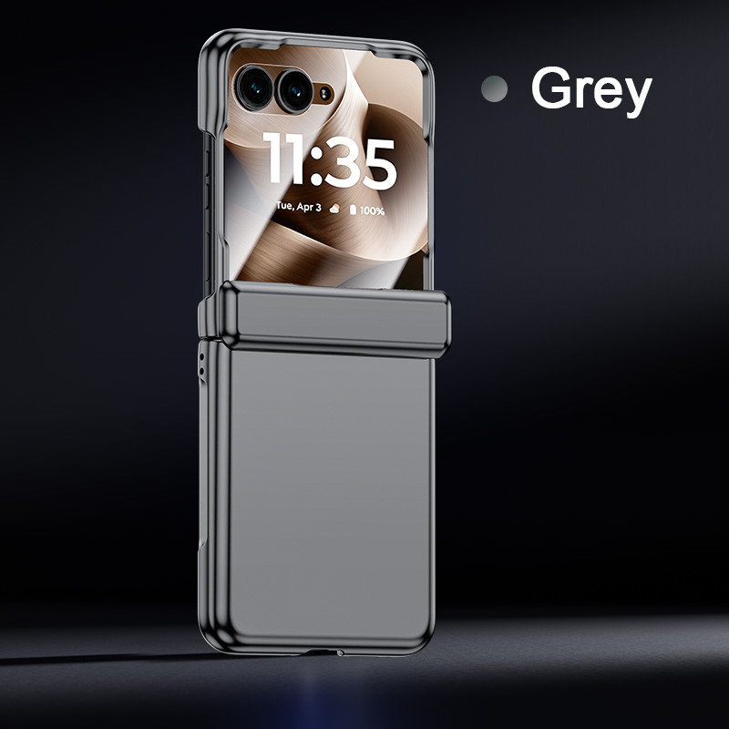 Capa Para Motorola Razr 70 Ultra 70Plus Moto 70 60 60 50 5G Luxo Duro PC Fosco Com Mola Dupla Dobradiça Filme Protetora