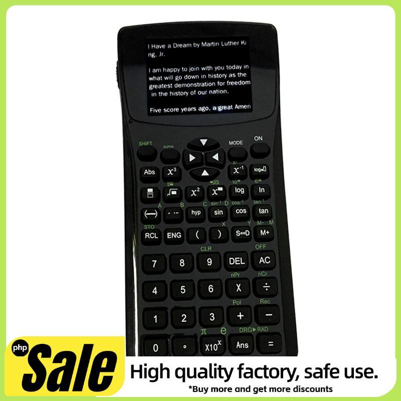 Calculadora Txt 4GB De Memória , Música , Vídeo , Foto , E-Book Com Botão De Emergência , Multifuncional De Leitura De T