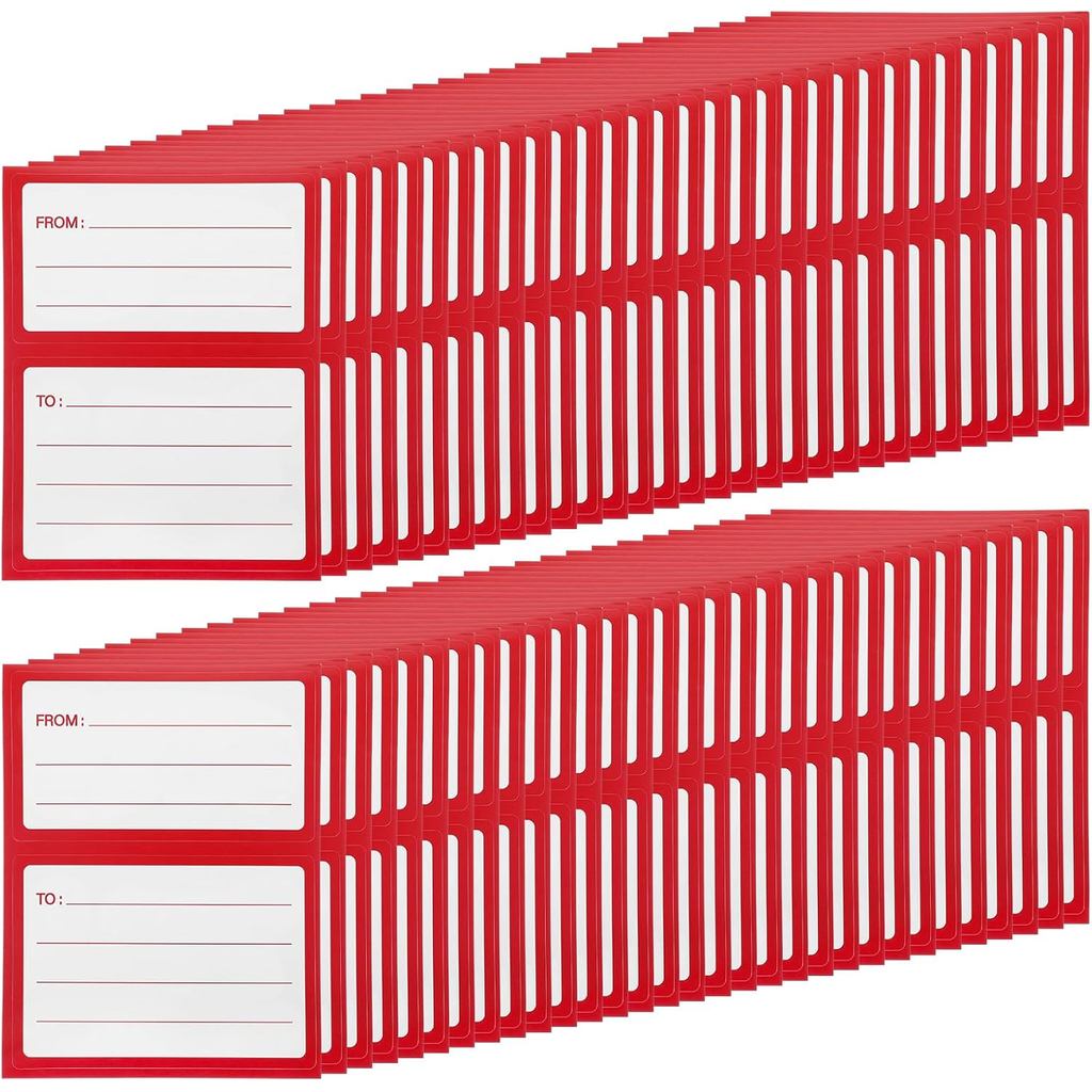 60 Etiquetas de Endereço de Devolução, Etiquetas de Envio Autoadesivas em Branco, Adesivos Garantidos para Envio Postal