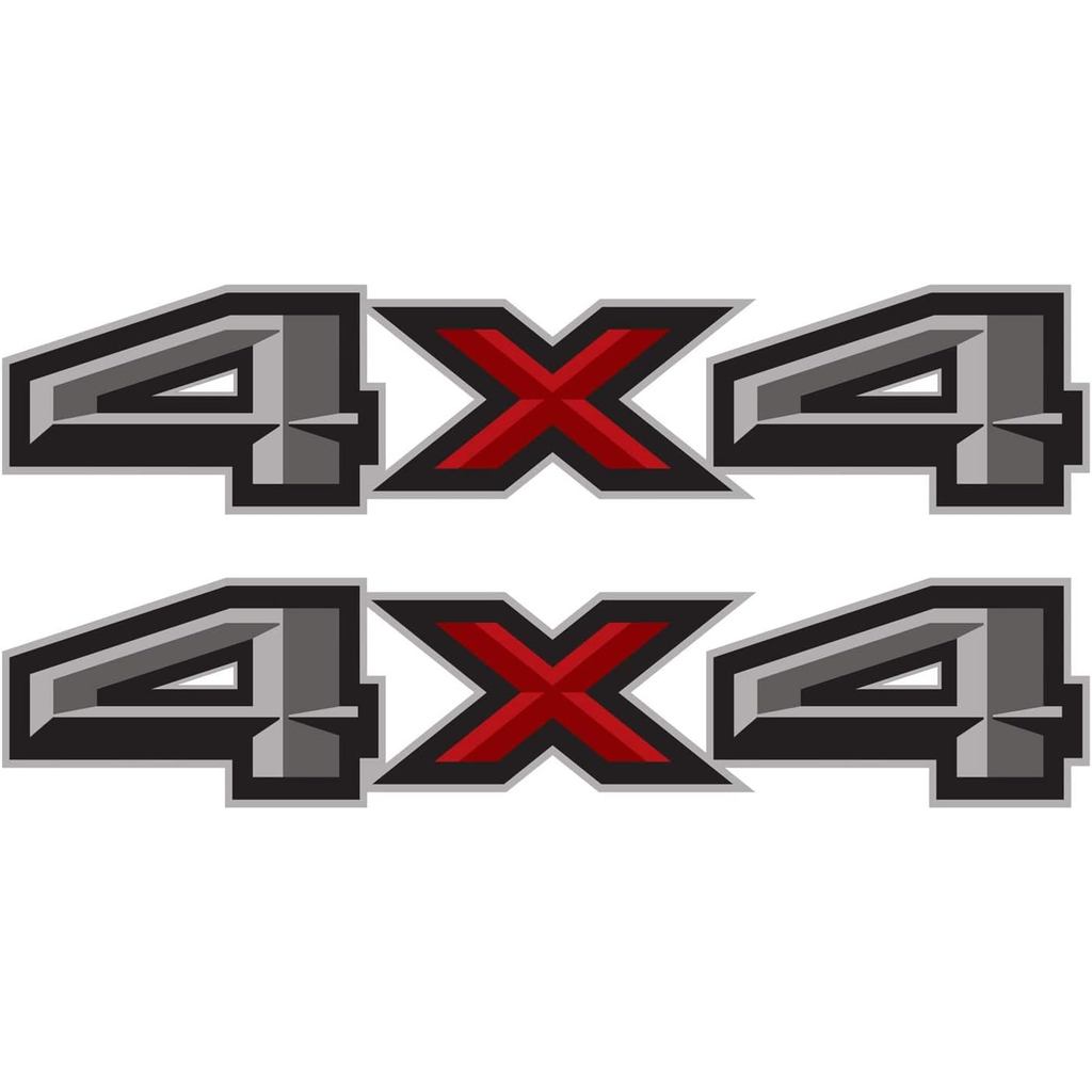 Adesivo de Caminhão 4X4 para F150 F250 F350 Super Duty, Substituição para a Lateral da Caçamba (Conjunto de 2)