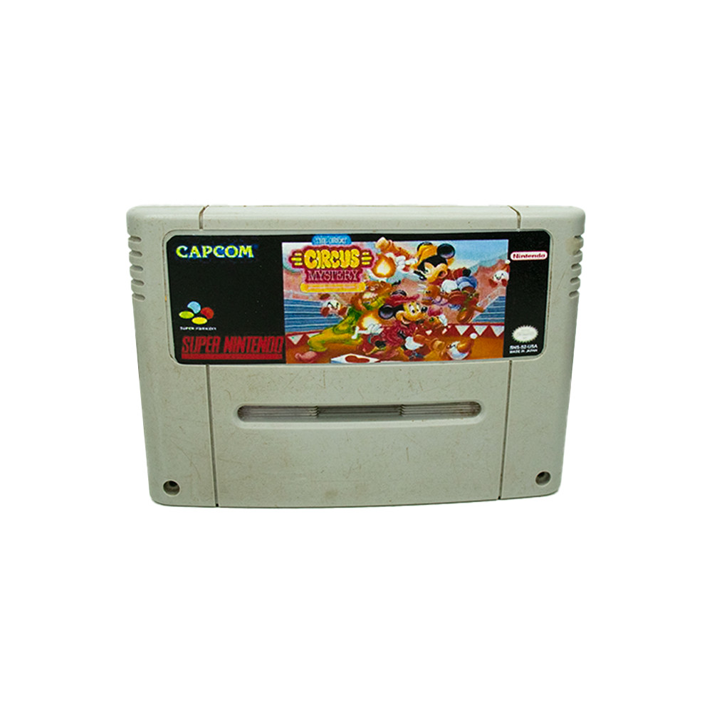 Jogo The Great Circus Mystery: starring Mickey & Minnie - Super Famicom (Usado)