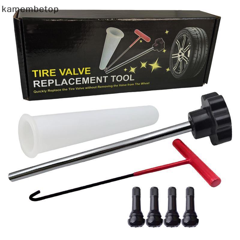 1 Conjunto Superior Ferramenta De Válvula De Pneu Qui Change Para Carros Solução De Instalação Eficiente E Rápida