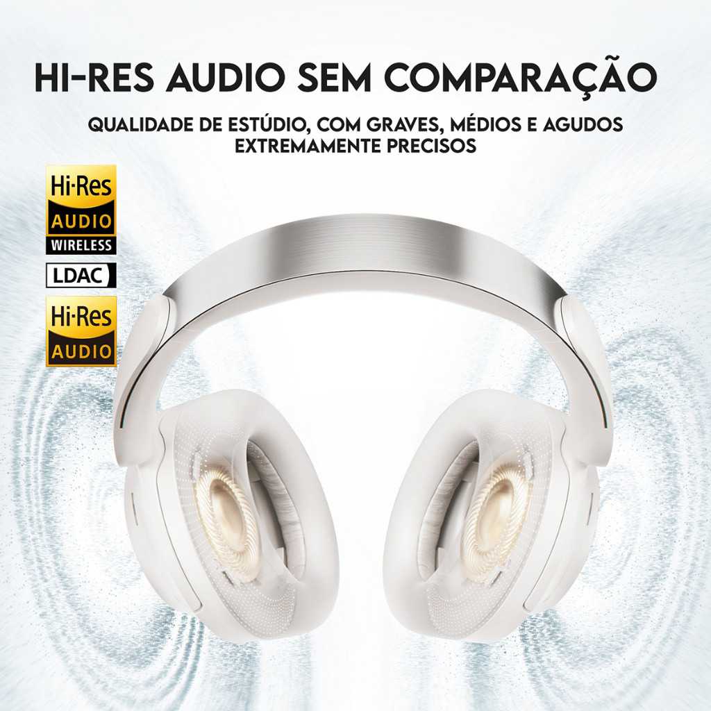Headphone QCY H3S Cancelamento de Ruído Ativo ANC, Sem Fio TWS Bluetooh 6.0, Até 102 Horas, Hi-Res Audio · foto 2