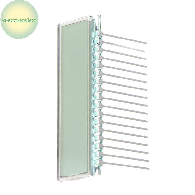 ADS 5PCS 17PIN TN Painel LCD De Segmento Positivo De 6 Dígitos 3V Sem Balight Para Displays De Contador Eletrônico BR