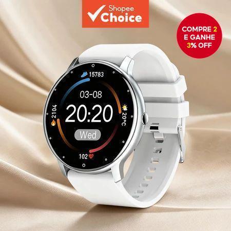 ZL02 Smartwatch Feminino-Nova Chegada 2026 À Prova D'água Bluetooth Chamada Rastreador De Saúde