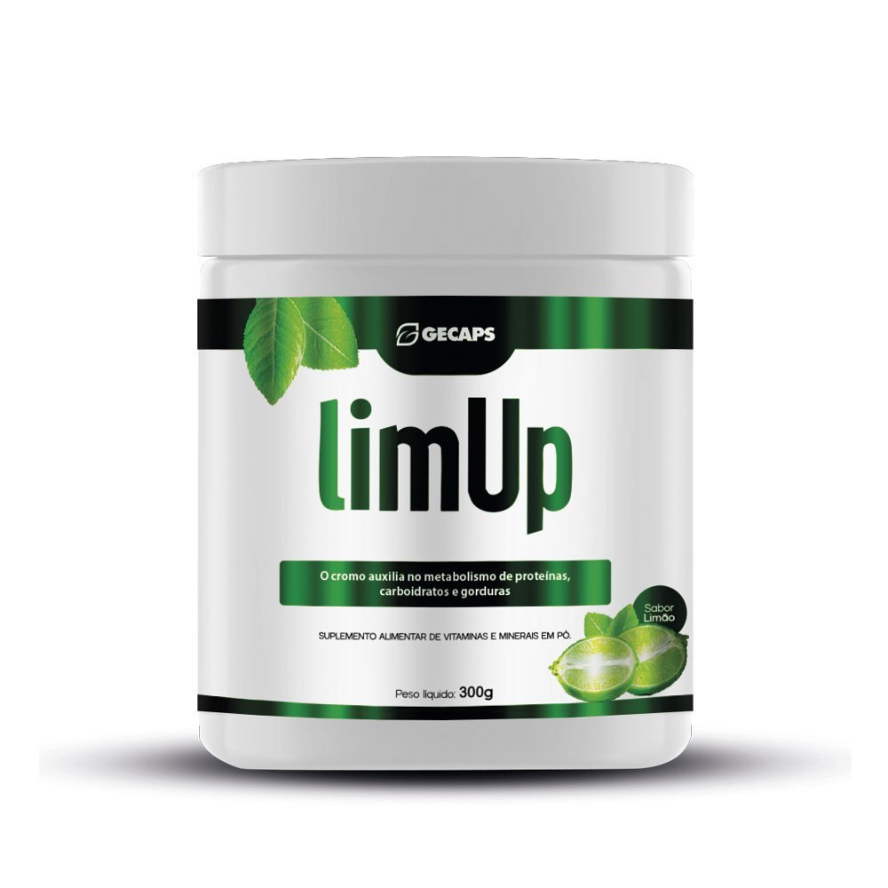 LimUp 300g Sabor Limão – Suplemento com Vitaminas e Minerais | Energia