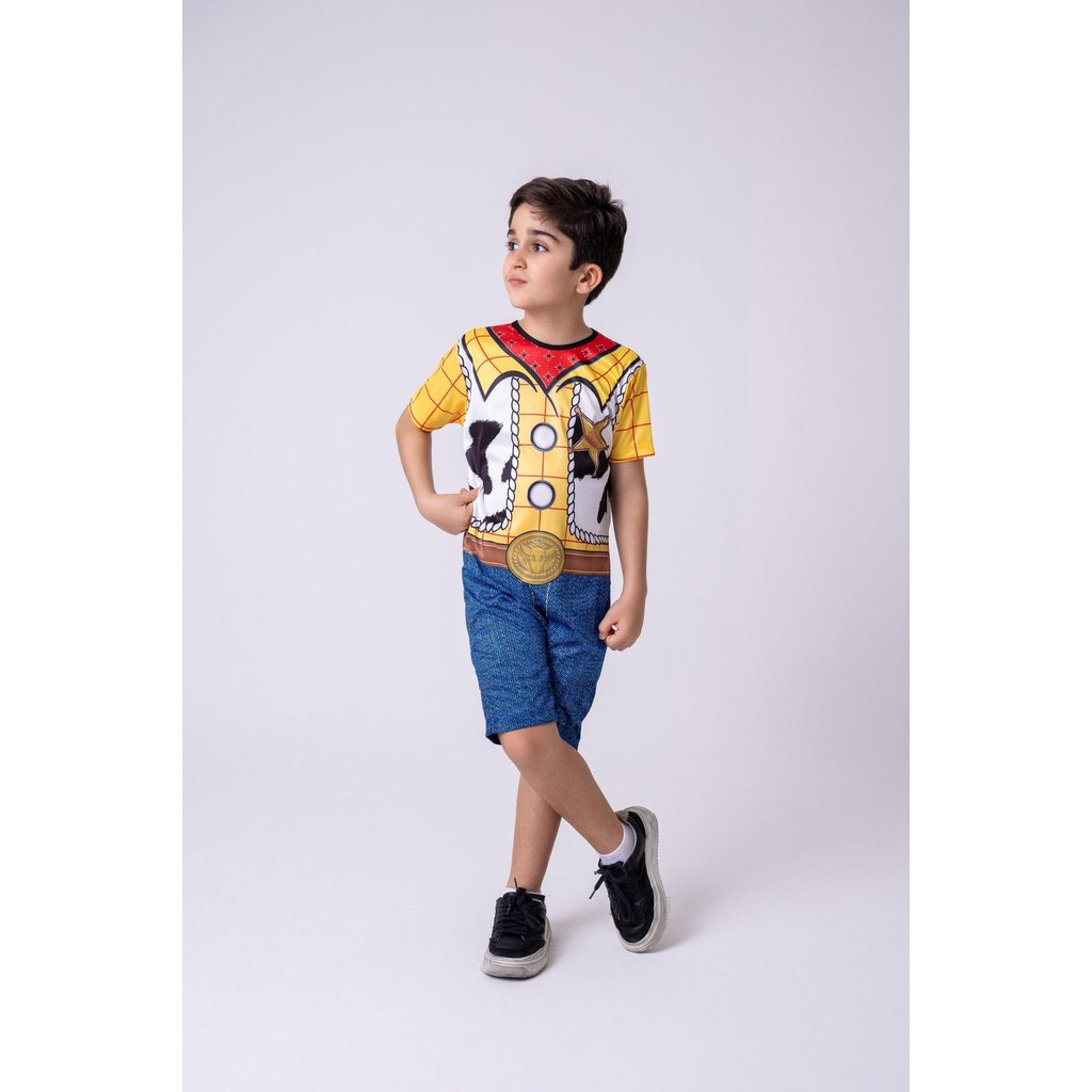 Fantasia Woody Toy Story Boneco Buzz Menino
