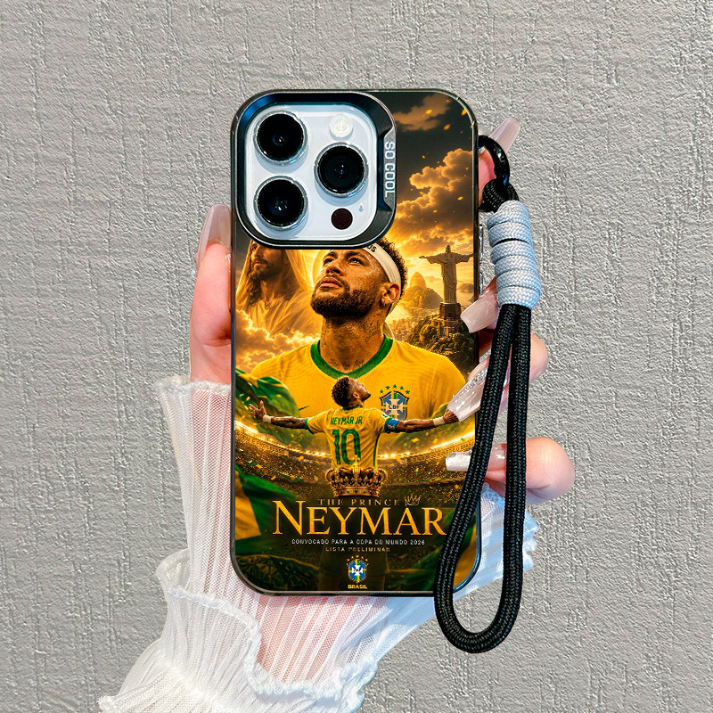 design da camisa da seleção brasileira. iPhone 17 11 12 13 15 14 16 Pro Max XR XS Max Capa TPU choque